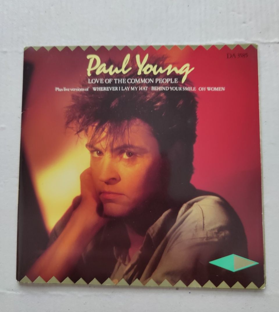 Vinyyli Paul Young Love Of The Common People 7"