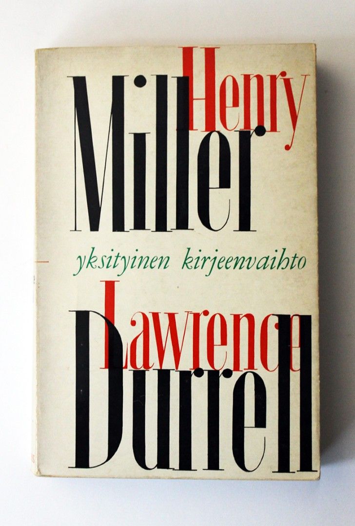 Miller & Durrell: Yksityinen kirjeenvaihto