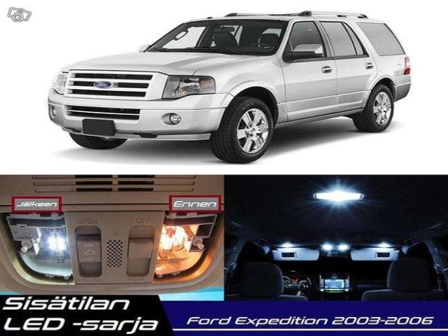 Ford Expedition (U222) Sisätilan LED -sarja ;x12