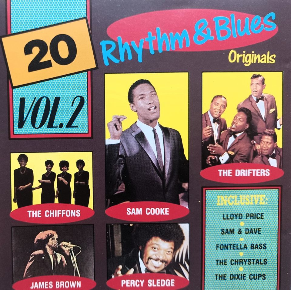 20 Rhythm & Blues Originals vol.2 CD-levy
