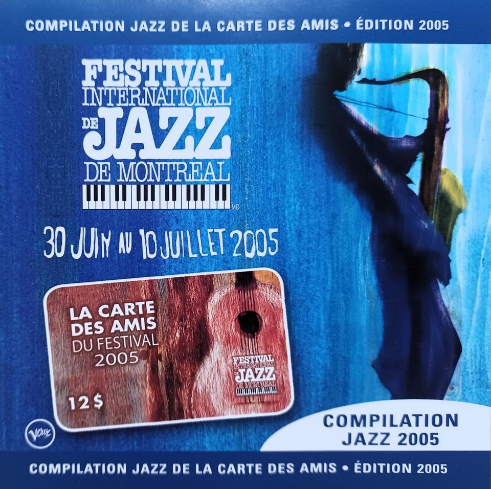 Compilation Jazz De La Carte Des Amis 2005 CD-levy
