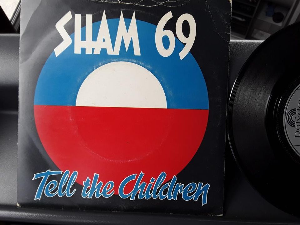 Sham 69 7" Tell the children / Jack