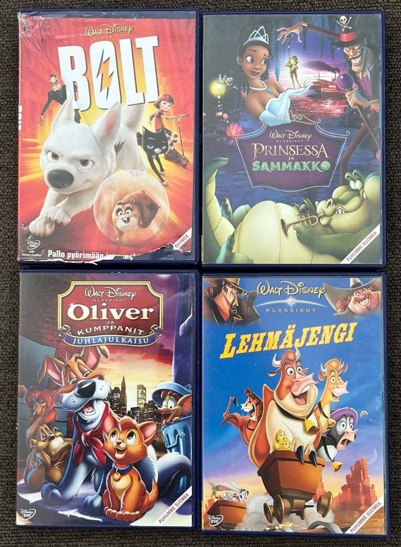 Walt Disney movies 2x DVD