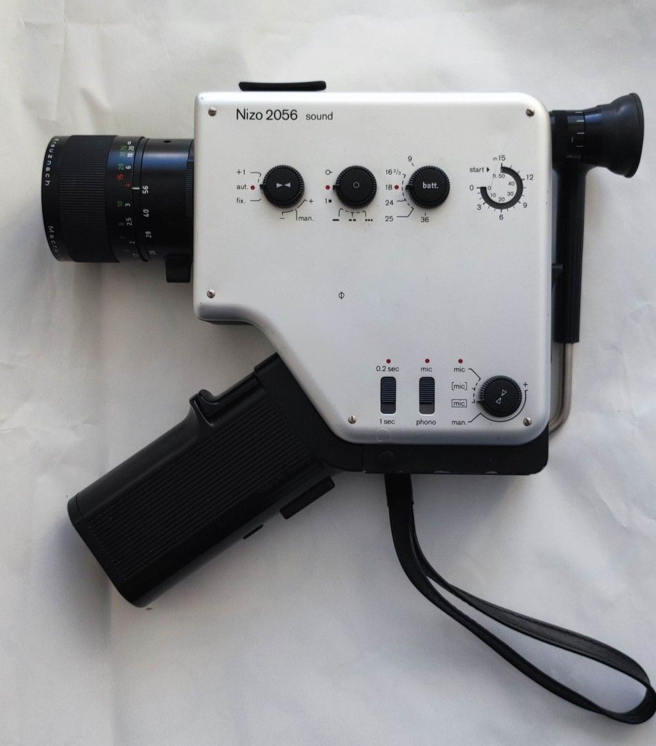 NIZO Braun 2056 sound super8 Kaitafilmikamera