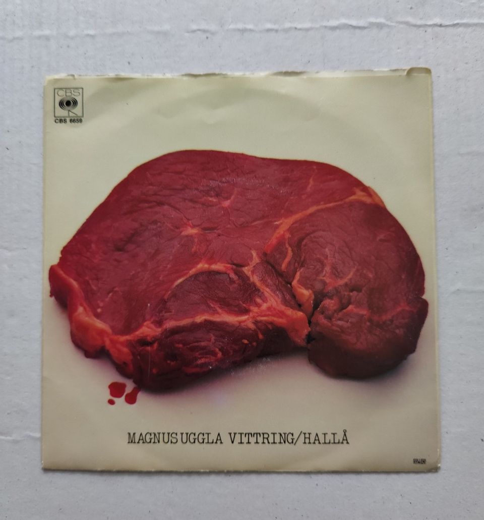Vinyyli Magnus Uggla Vittring 7"/45 rpm