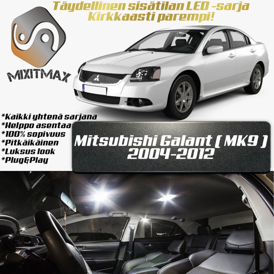 Mitsubishi Galant (MK9) Sisätilan LED -sarja ; x10