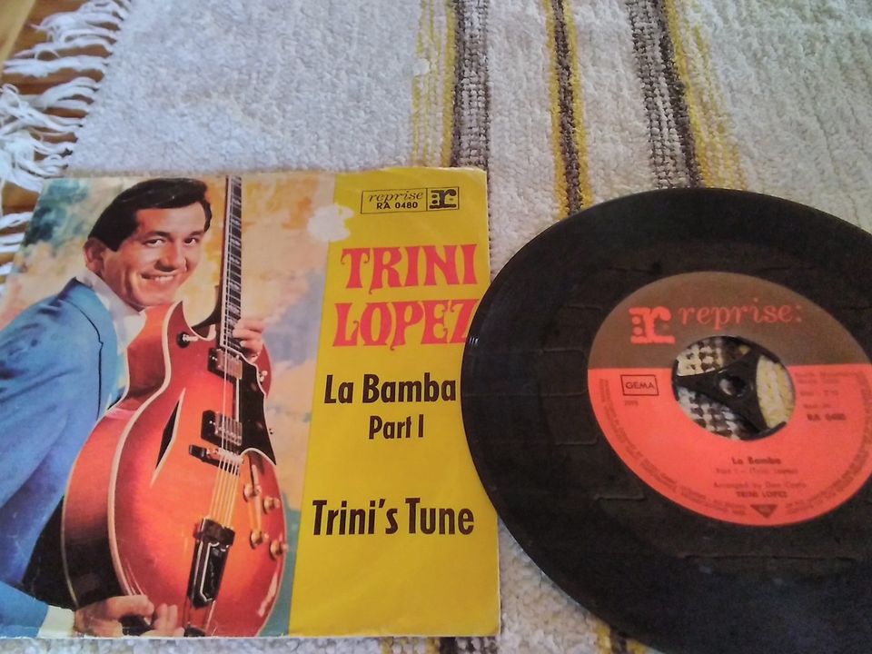 Trini Lopez 7" La Bamba / Trini's tune