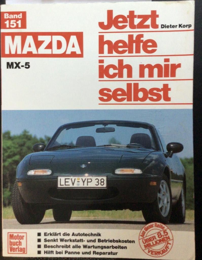 Mazda MX-5 Korjausopas ja mainos