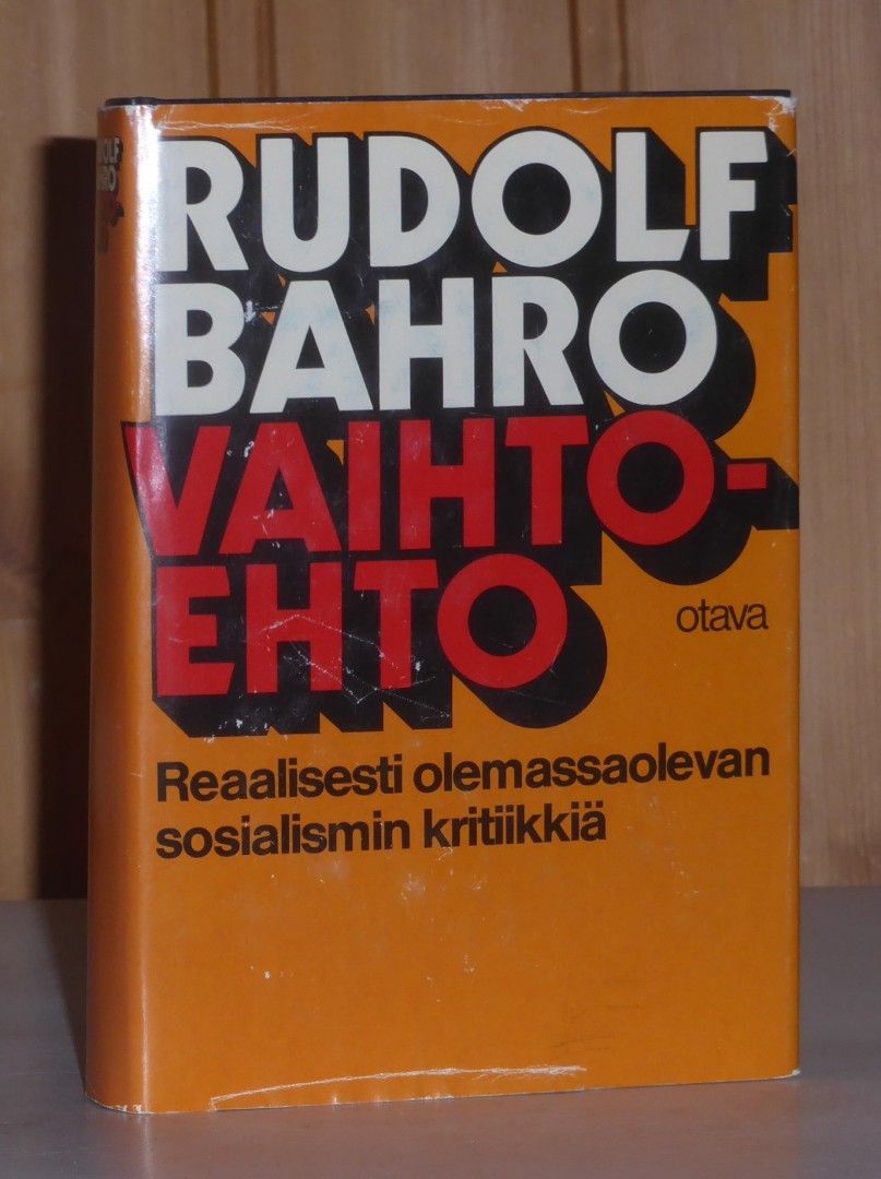 Bahro Rudolf: Vaihtoehto