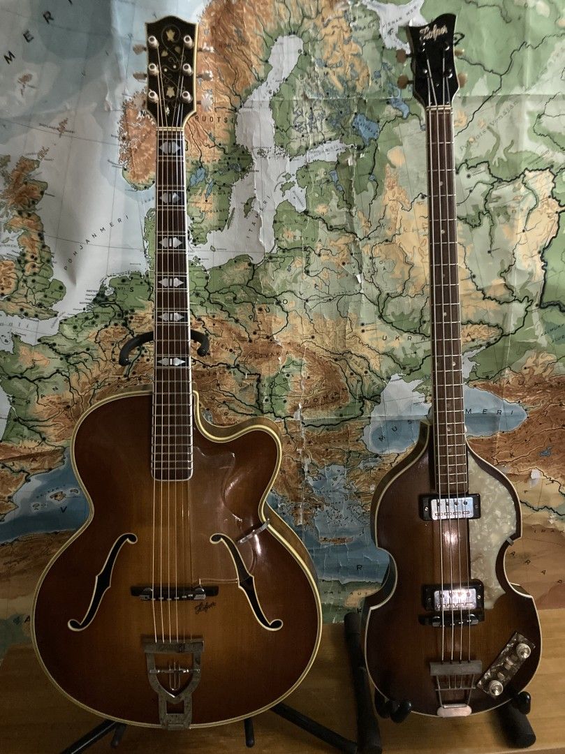 Höfner 468/S ja 500/1 Beatle Bass