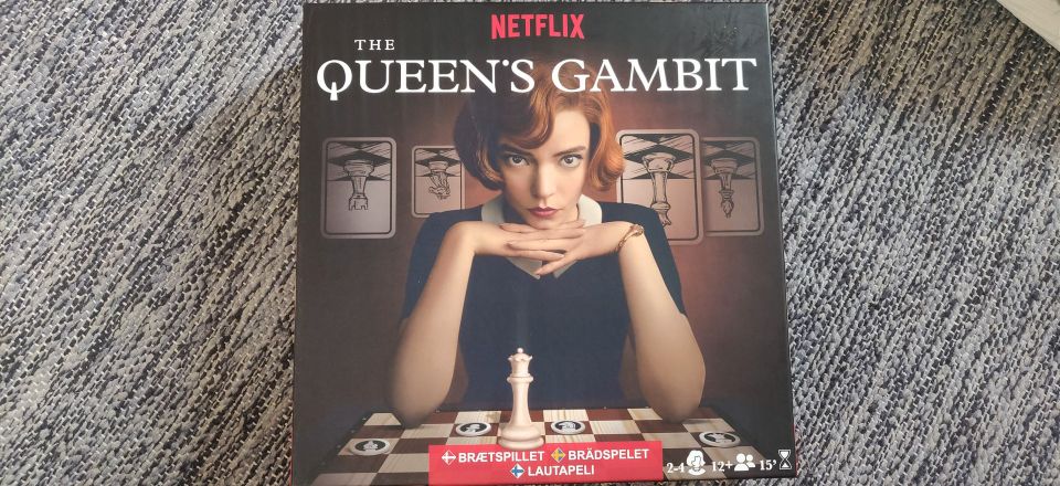 NetFlixistä tuttu lautapeli Queen's Gambit shakki