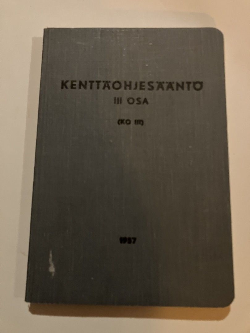Kenttäohjesääntö III osa (KO III) 1957