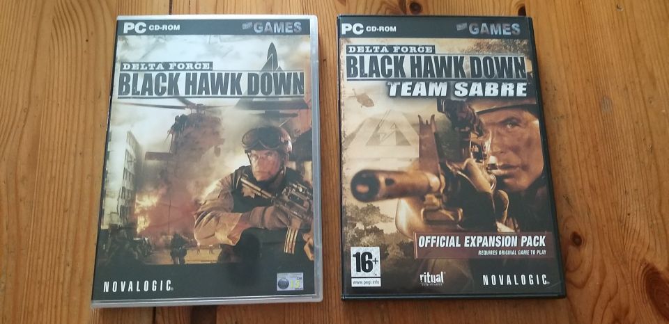 PC Delta Force Black Hawk Down + Expansion Pack CI