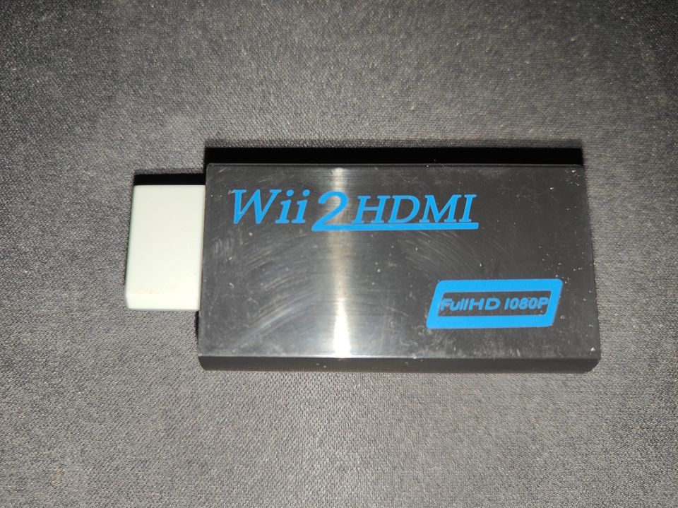 Wii To HDMI Compatible Converter Adapter 3.5mm