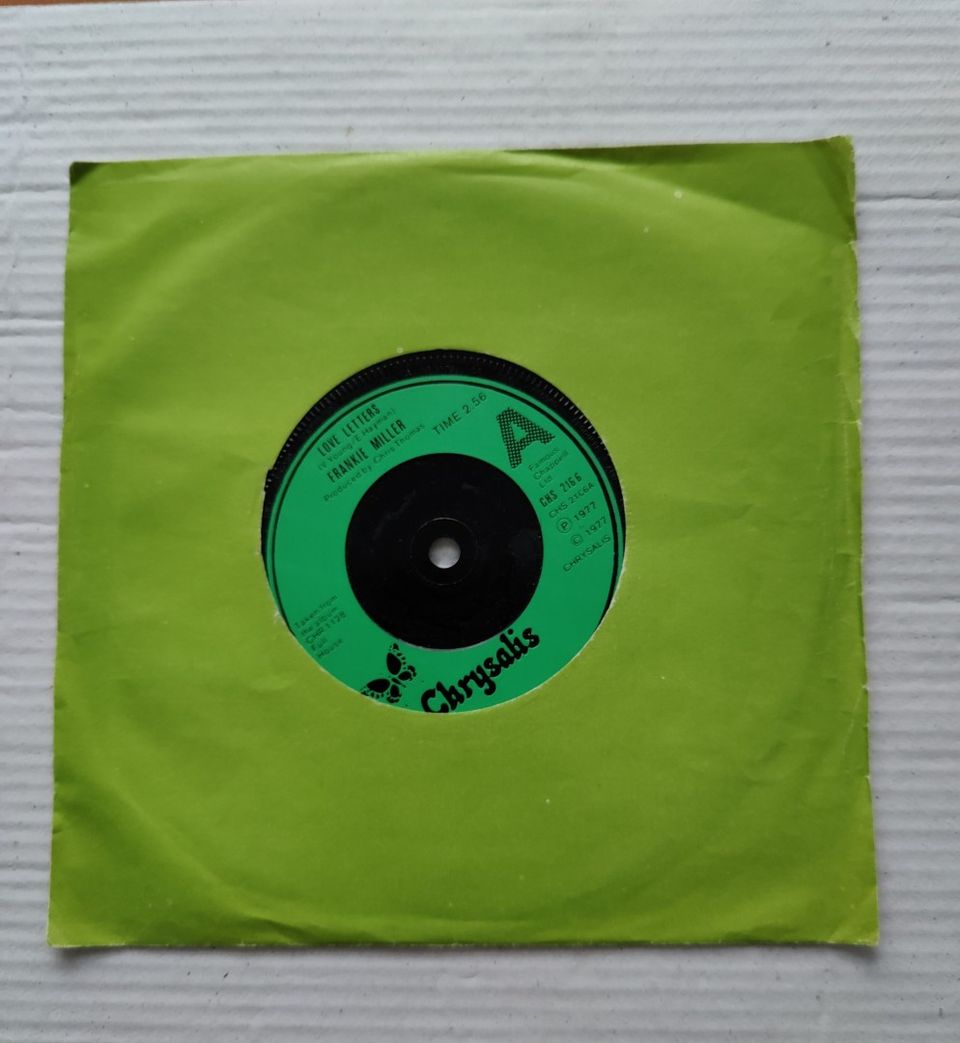 Vinyyli Frankie Miller Love Letters 7"/45 rpm