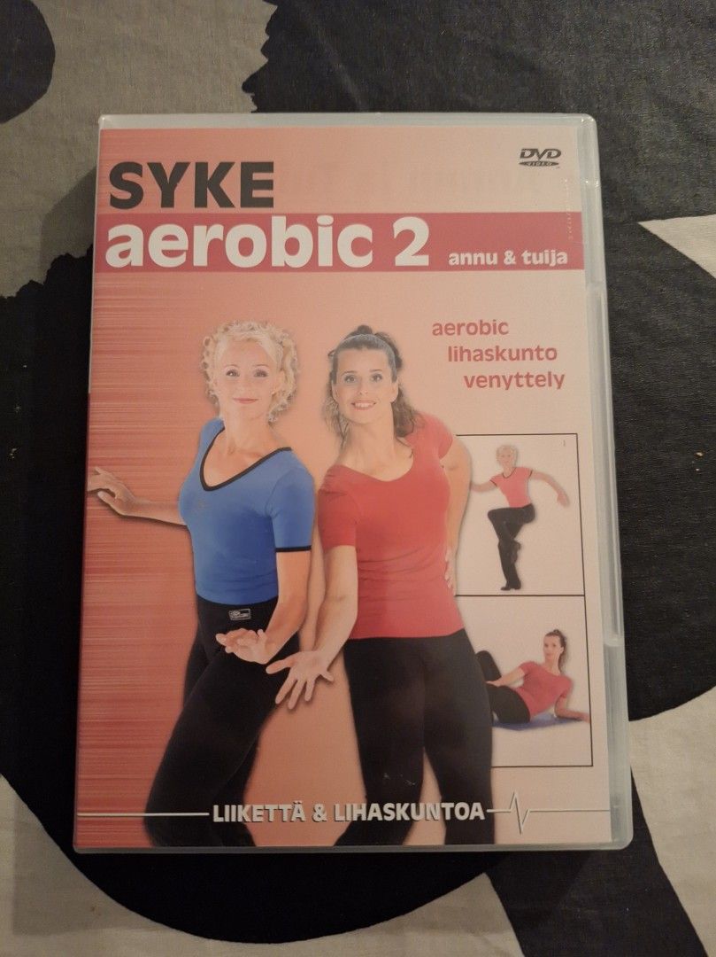 DVD:t Lauri Tähkä ja Syke-Aerobic