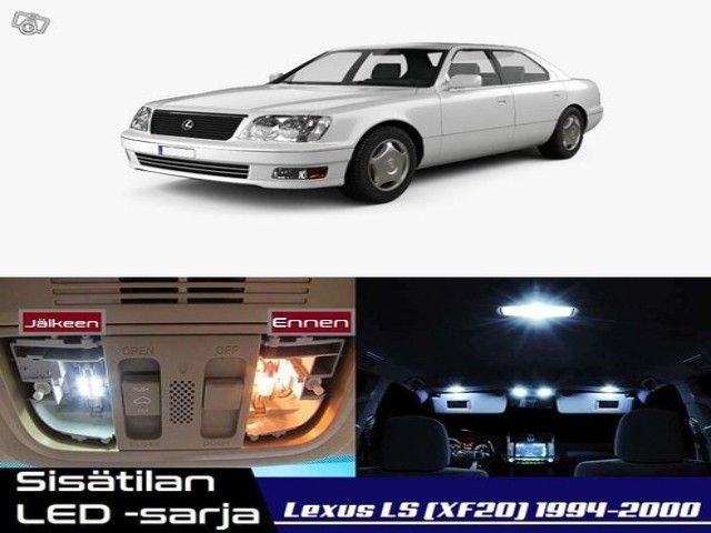 Lexus LS400 (XF20) Sisätilan LED -sarja ;x24