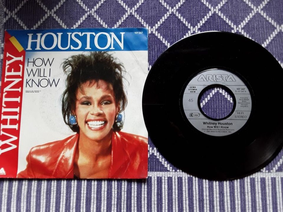 Whitney Houston 7" How will I know