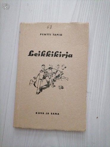 Pentti Tapio: Vanha leikkikirja