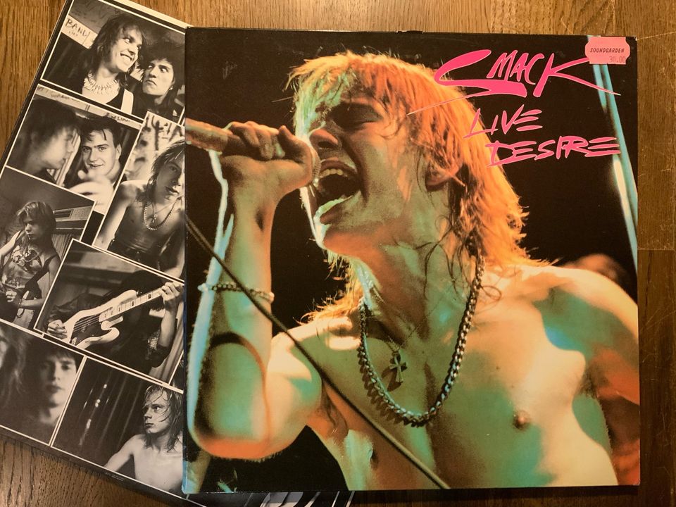 LP SMACK Live Desire + bonus EP, tupla LP