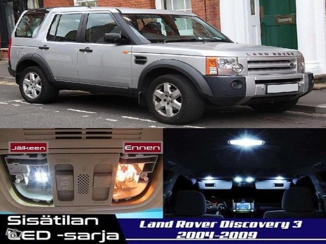 Land Rover Discovery 3 Sisätilan LED -sarja ;x24