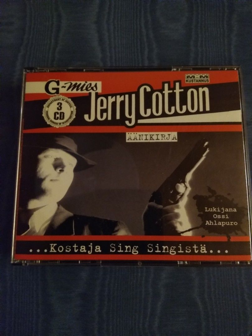 G-Mies Jerry Cotton 3 CD:n Äänikirja