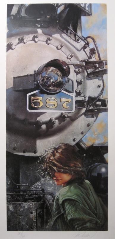 Lithograph 71 - Dave Dorman - Engine 587