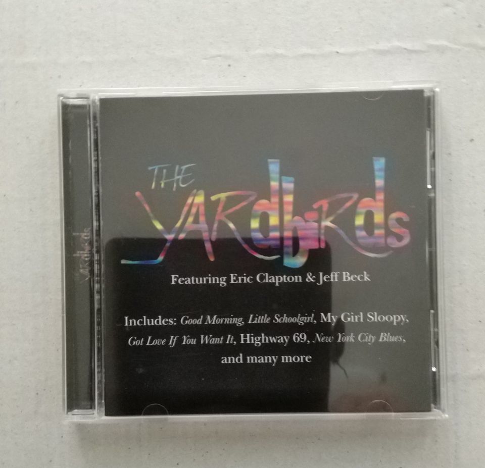 CD The Yardbirds featuring Eric Clapton & Jeff Bec
