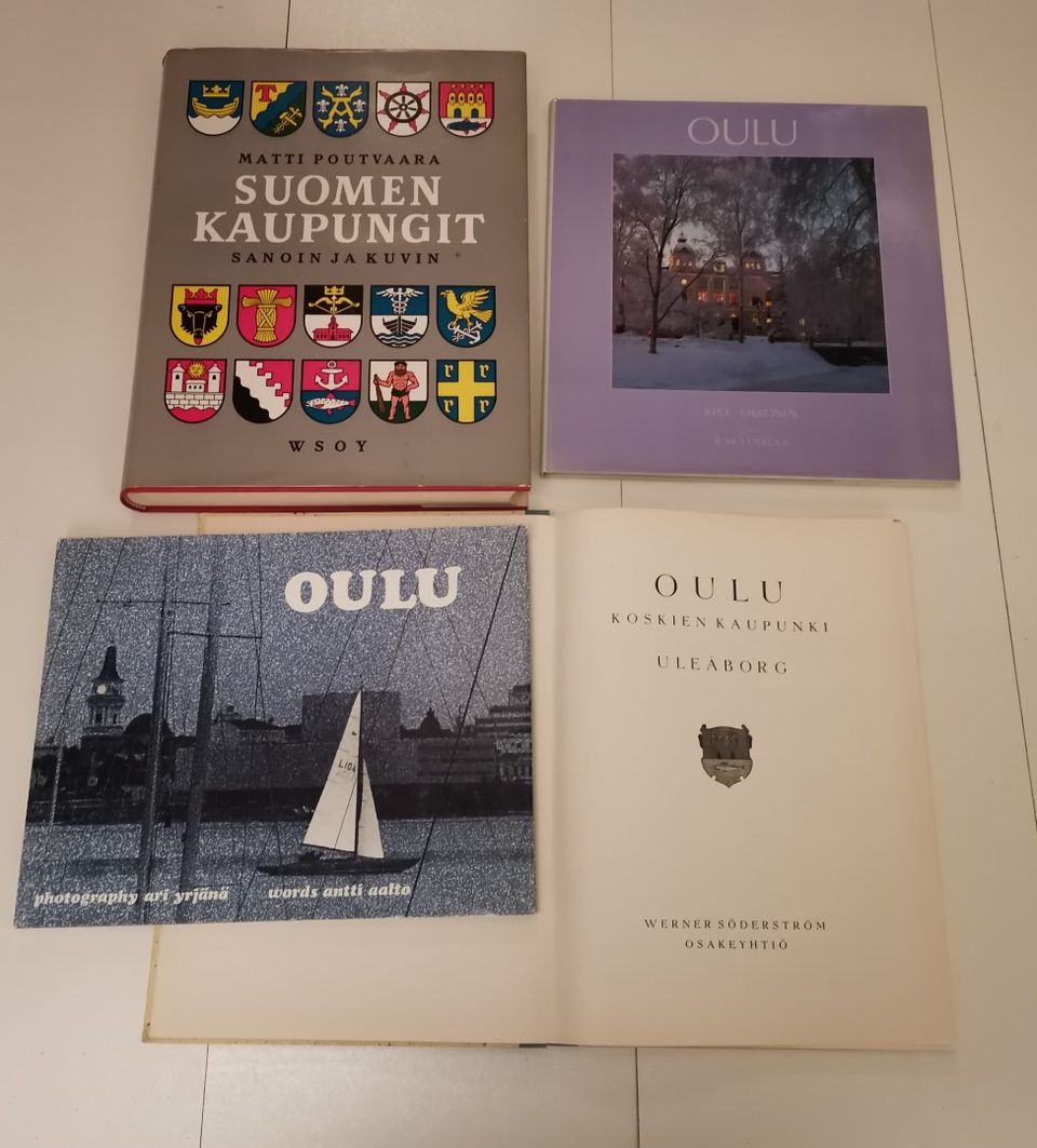 Kirjoja Oulu Tornio Kemi yms. D103