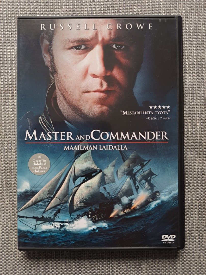 Master and commander dvd