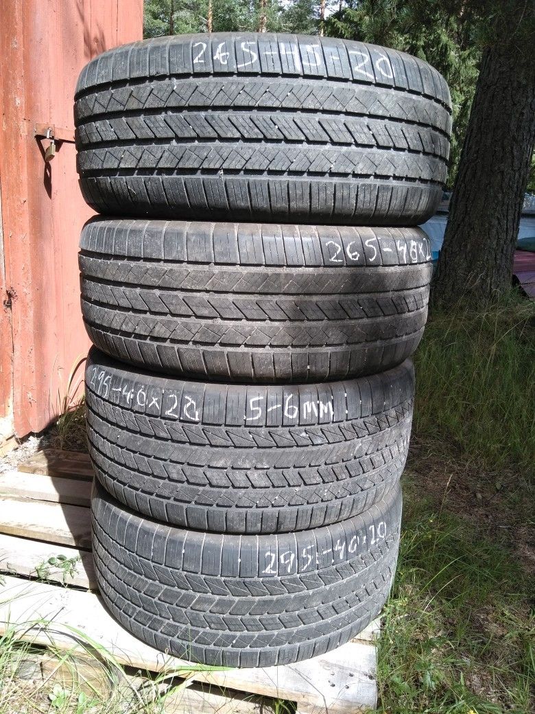 Renkaat 265/45-295/40 R20