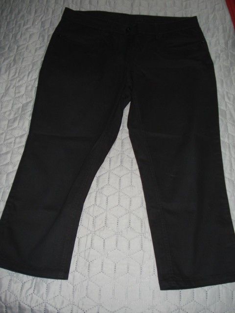 Mustat Pola Jeans-caprihousut 42-44