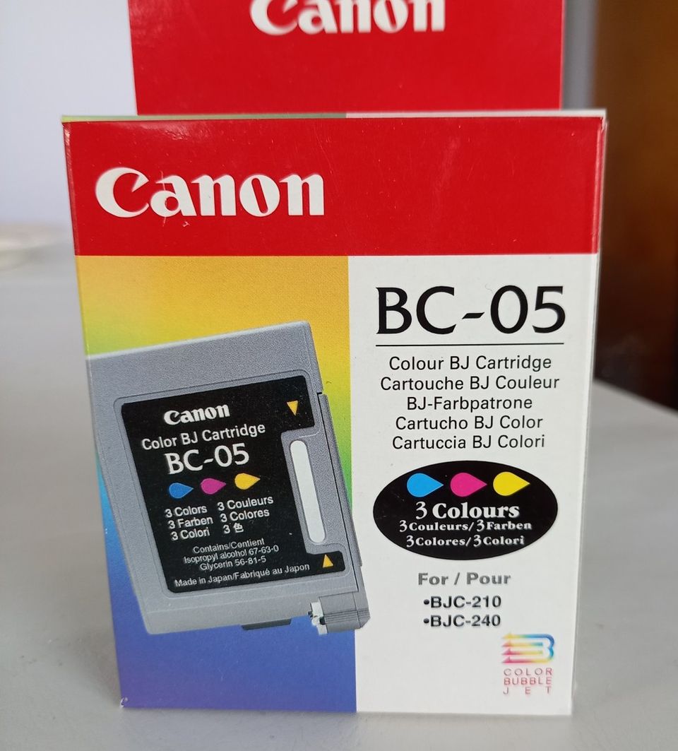 Canon bc-05 mustekasetti