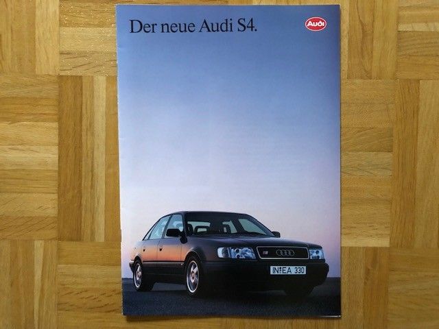Esite Audi S4 C4 vuodelta 1991/1992