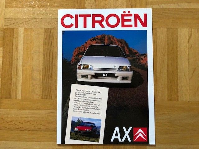 Esite Citroen AX 1986-1987