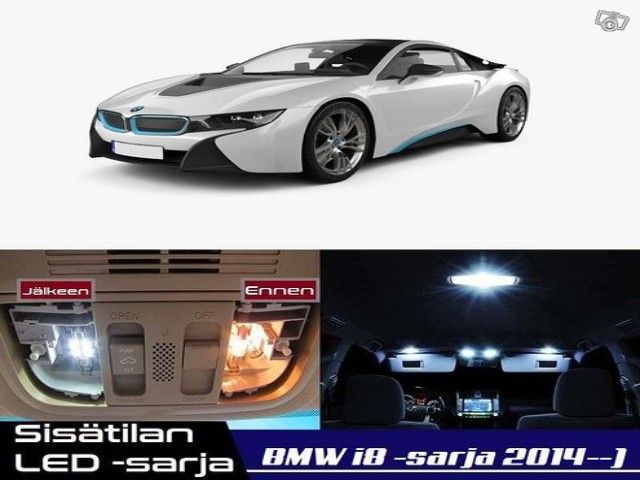 BMW i8 Sisätilan LED -sarja ;20 -osainen