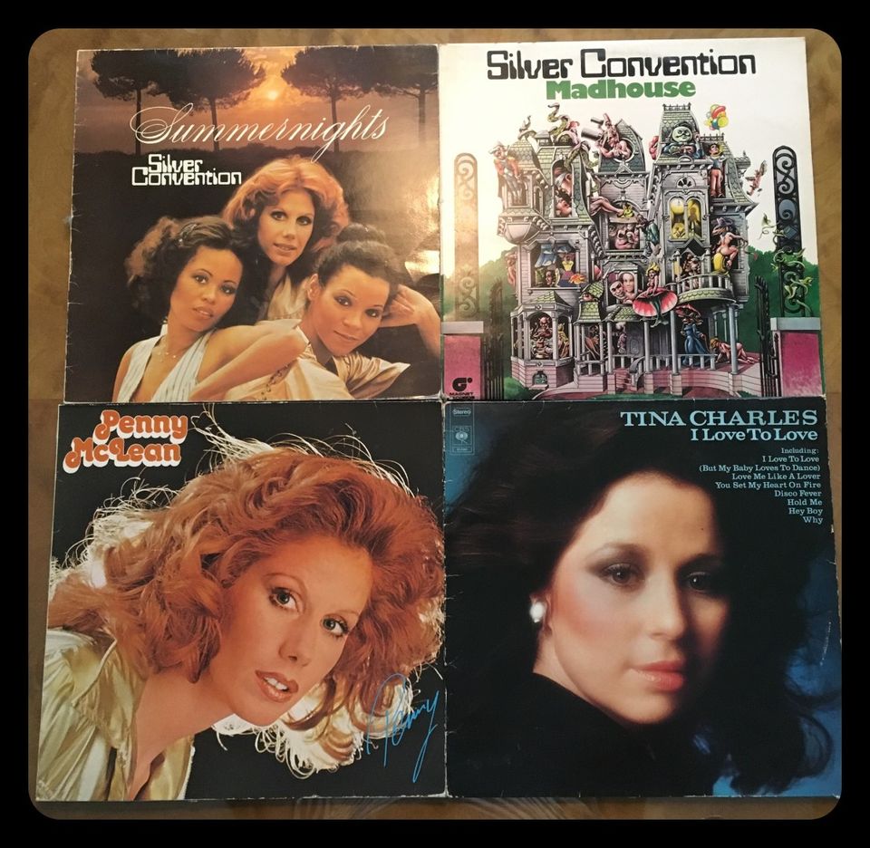 70-luvun nostalgiaa, 4 kpl LP-levyä