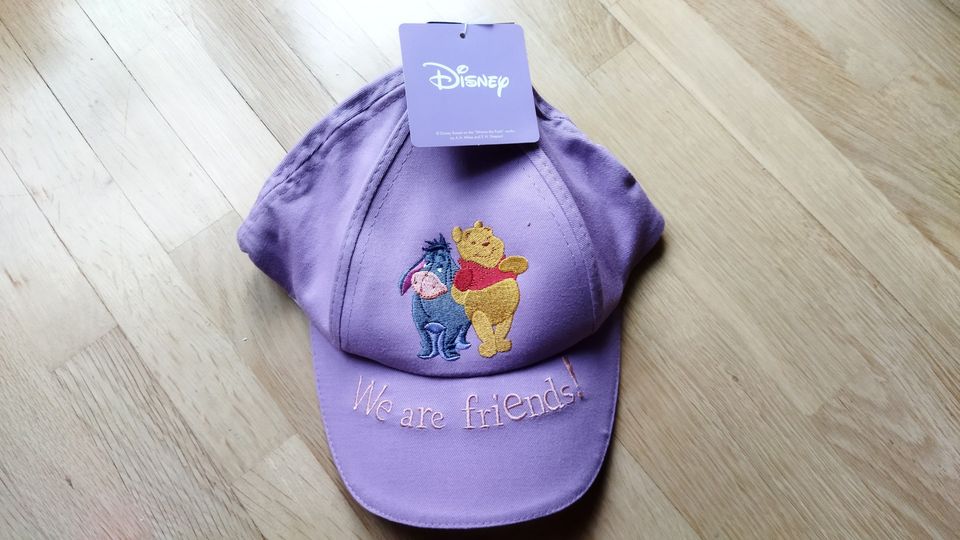 UUSI lippalakki Nalle Puh Disney, 54/56cm