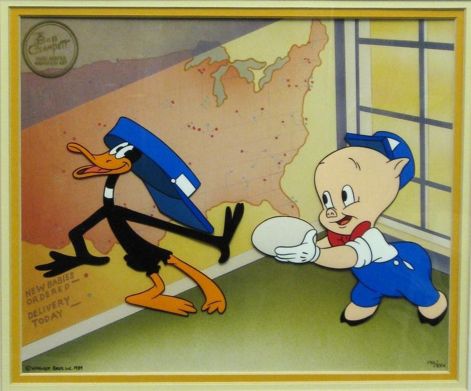 Lithograph 100 - Bob Clampett - Duffy Duck