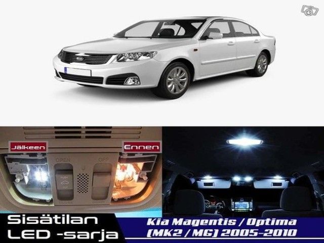 Kia Magentis (MG) Sisätilan LED -sarja ;9 -osainen