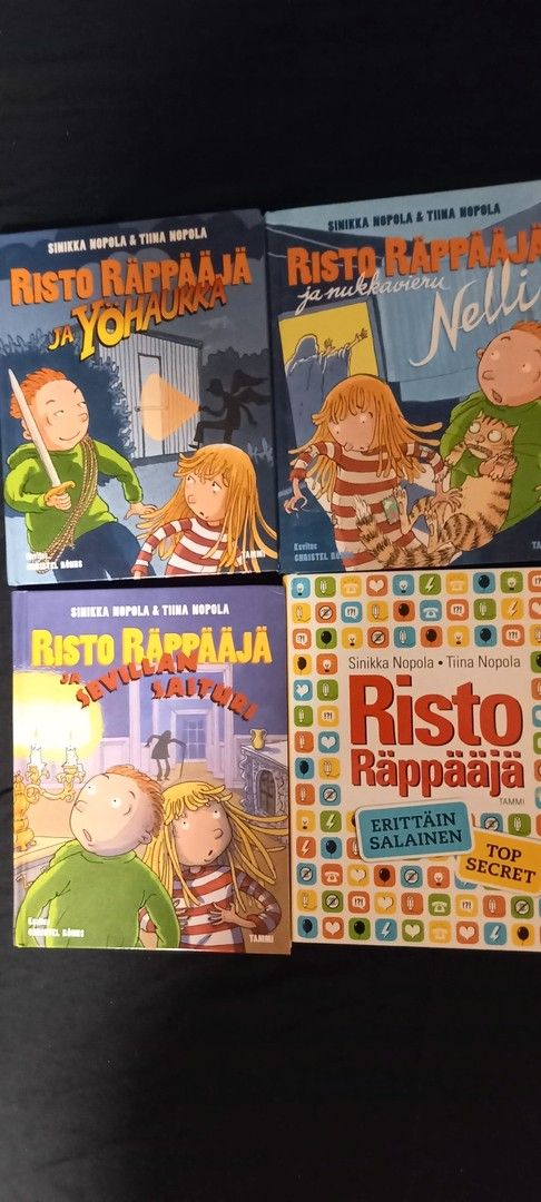 Risto Räppääjä kirjat