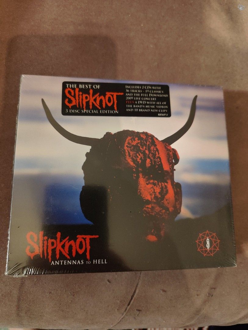 Slipknot antennas to Hell 3cd digipack uusi