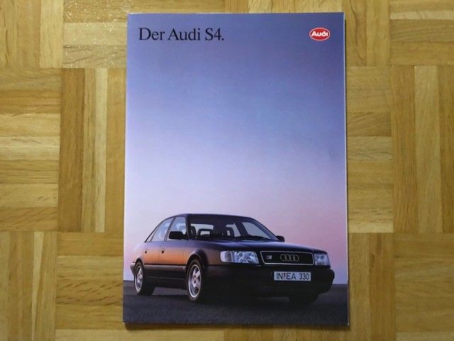 Esite Audi S4 C4 vuodelta 1992/1993