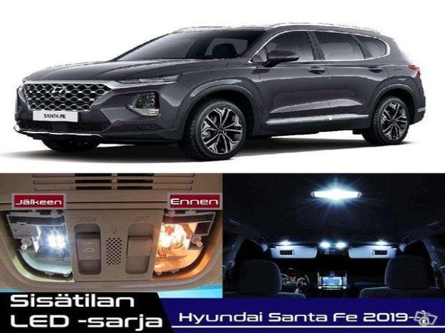 Hyundai Santa Fe (TM) Sisätilan LED -sarja ;x9