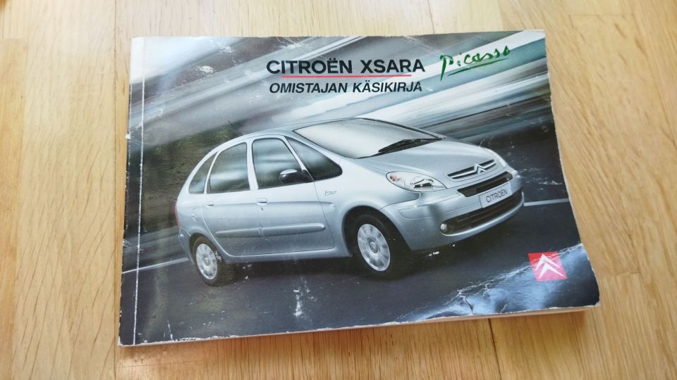 Citroen Xsara Picasso omistajan käsikirja opas han