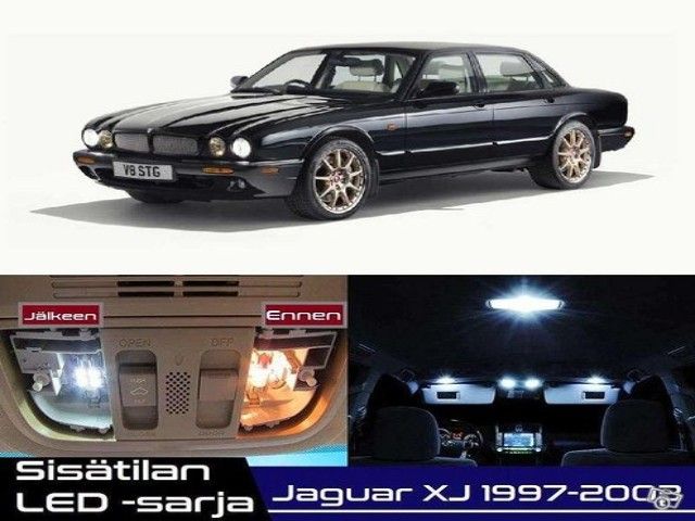 Jaguar XJ (X308) Sisätilan LED -sarja ;17 -osainen
