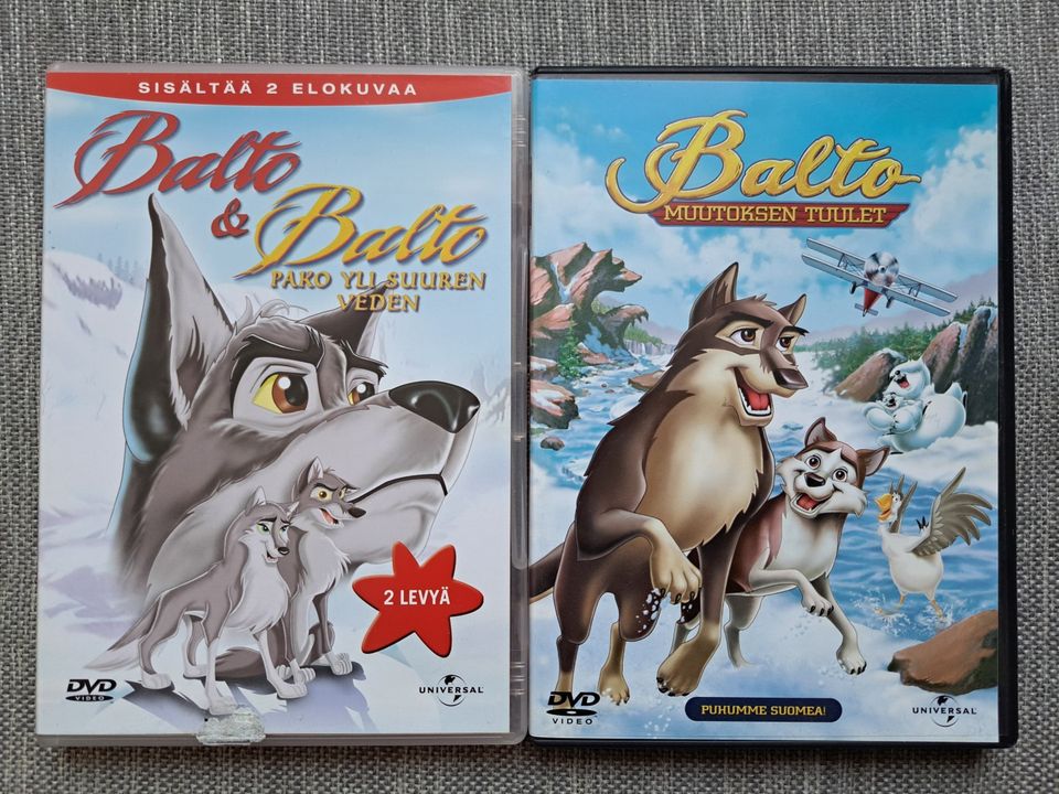 Balto dvd-elokuvat