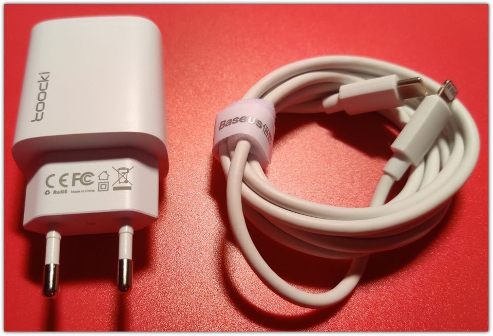 Uusi Toocki 20W USB C - iPhone 1,5m johto & laturi