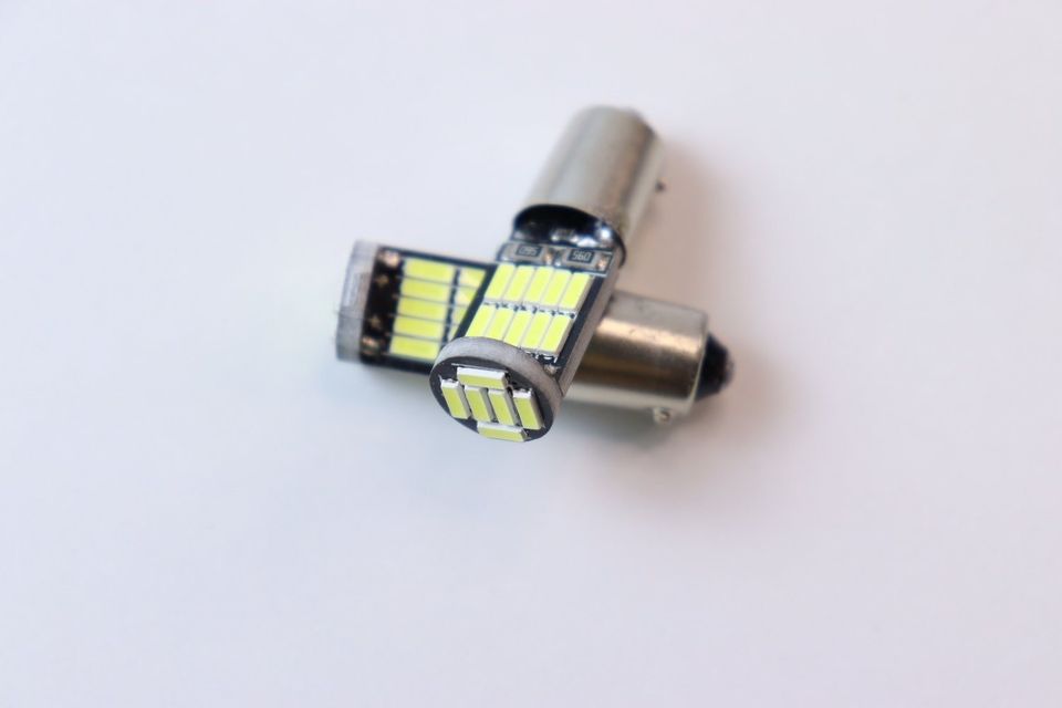 H21W (BAY9S) LED -polttimo Peruutus / Vilkku 6000K