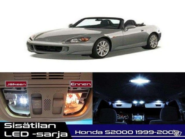 Honda S2000 Sisätilan LED -sarja ;8 -osainen